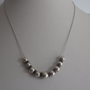 925 Ball Necklace & Chain